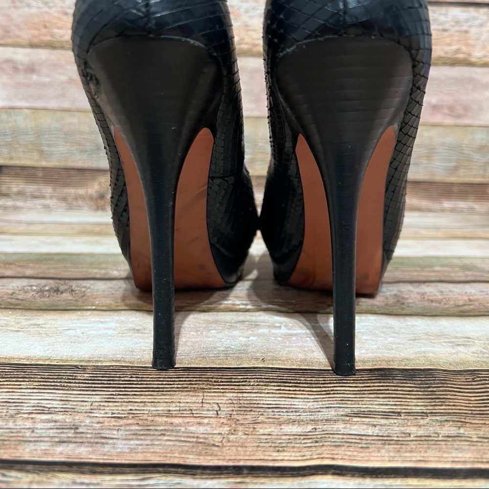 Zara Basic Collection Snake Skin Heels - image 3